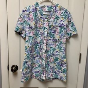 3 for $15 💥 Scrub Small Floral Top